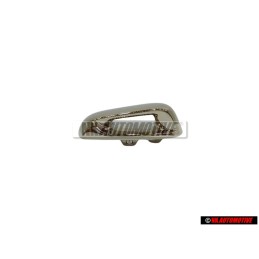 Original VW Key Cap Top Chrome Chromed with Screw - 5G0837599A