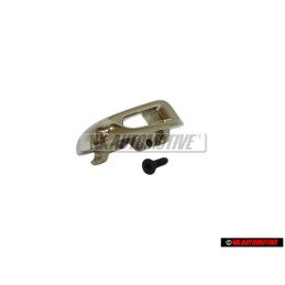 Original VW Key Cap Top Chrome Chromed with Screw - 5G0837599A