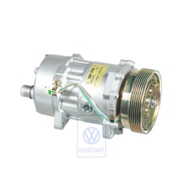 Original VW A/C Compressor With Electro-Magnetic Coupling - 357820803A