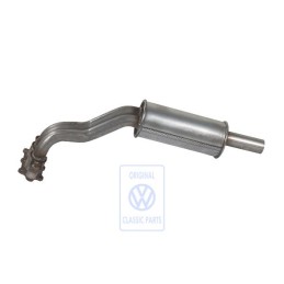 Original VW Exhaust Pipe With Front Silencer - 358253208A
