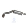 Original VW Exhaust Pipe With Front Silencer - 358253208A