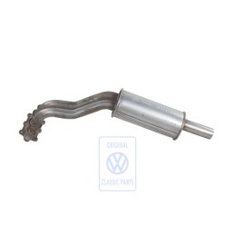 Original VW Exhaust Pipe With Front Silencer - 357253208G