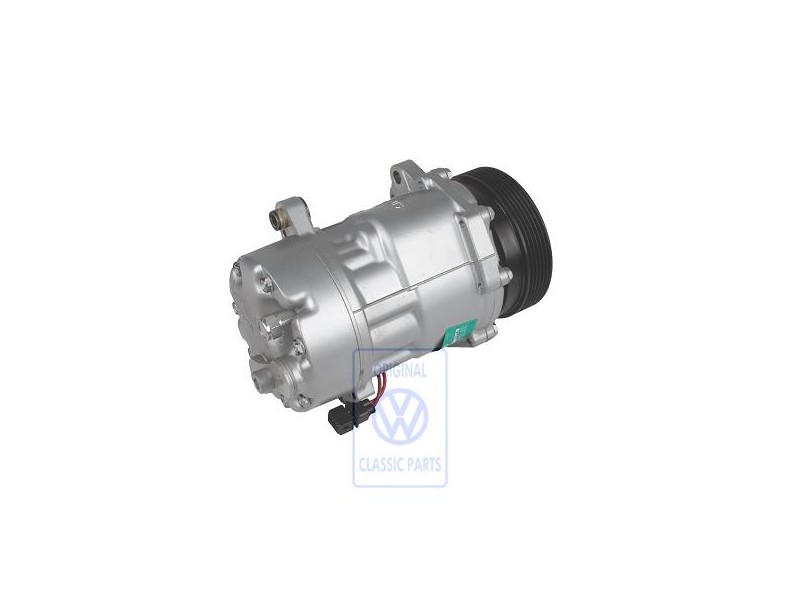 Original VW A/C Compressor With Electro-Magnetic Coupling - 535820803
