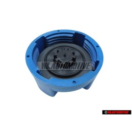 Original VW Coolant Expansion Tank End Cap - 443121321