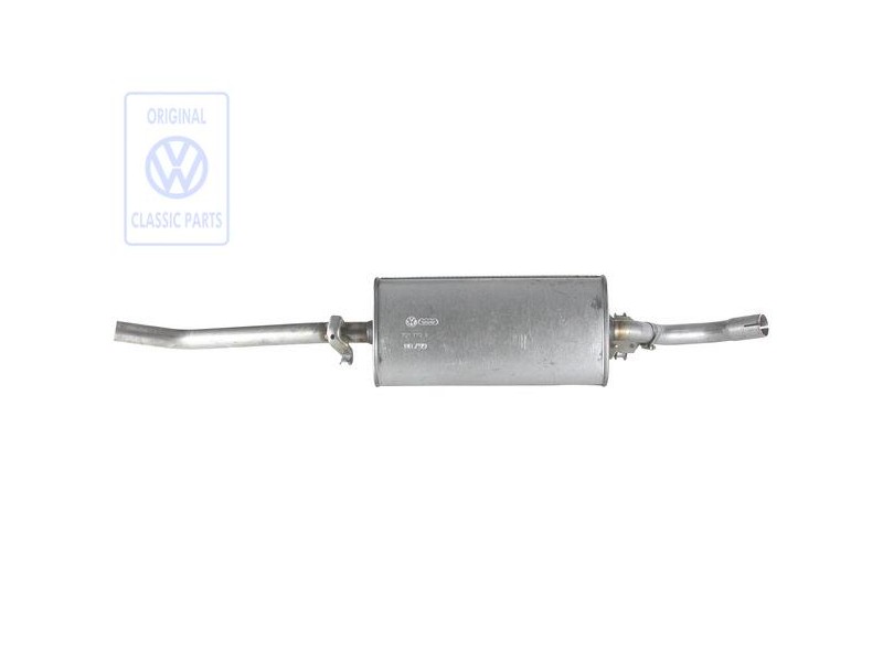 Original VW Rear Silencer - 165253609BL