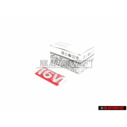Original VW 16V Rear Boot Badge Emblem Brazil - 377853687CN
