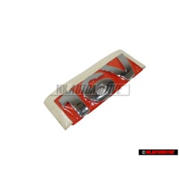 Original VW 16V Rear Boot Badge Emblem Brazil - 377853687CN