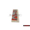 Original VW 16V Rear Boot Badge Emblem Brazil - 377853687CN
