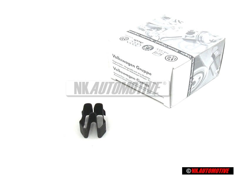 Original VW Steel Rim Center Cap Retaining Clip - 357601175A