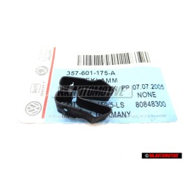 Original VW Steel Rim Center Cap Retaining Clip - 357601175A