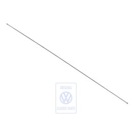 Original VW Brake Pipe Already Crimped, Straight Length: - 191611996E