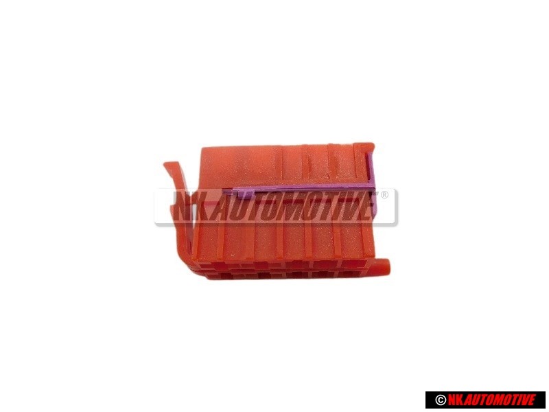 Original VW Flat Contact Housing With Contact Locking Mechanism - 357953968A