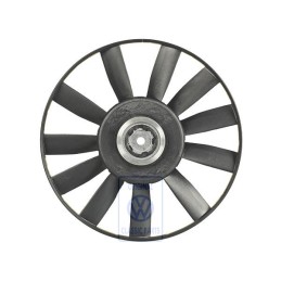 Original VW Fan Wheel With V-Belt Pulley - 357959465A