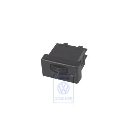 Original VW Switch For Seat Heating Satin Black - 357963563A 01C