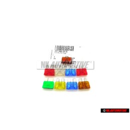 Original VW 1 Set Of Flat Fuses - 357998131A