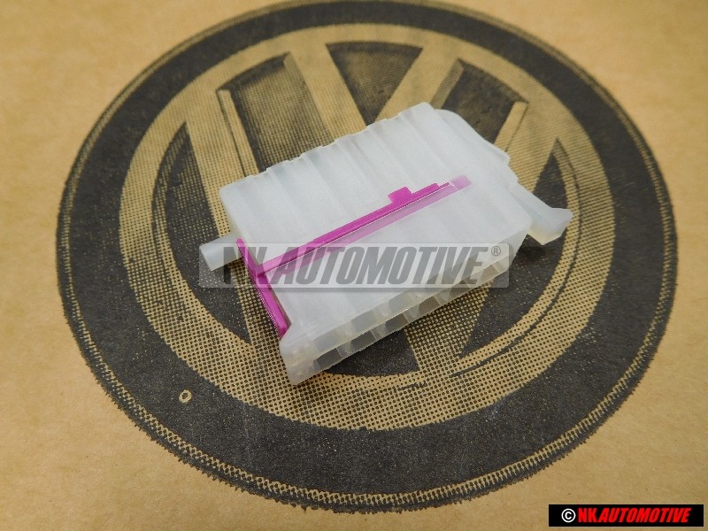 Original VW Flat Contact Housing With Contact Locking Mechanism - 357971967