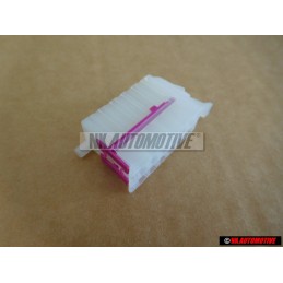 Original VW Flat Contact Housing With Contact Locking Mechanism - 357971967