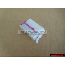 Original VW Flat Contact Housing With Contact Locking Mechanism - 357971967