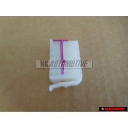 Original VW Flat Contact Housing With Contact Locking Mechanism - 357971967