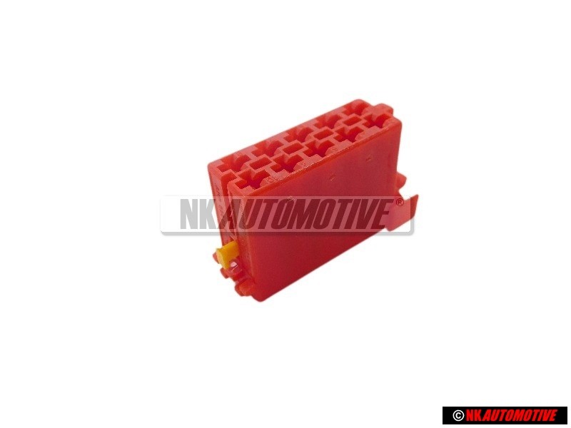 Original VW Flat Contact Housing With Contact Locking Mechanism - 357035447B