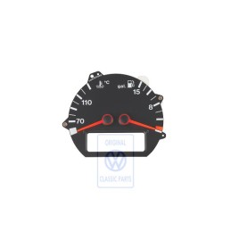 Original VW Fuel Gauge And Coolant Temperature Display - 535919045AE