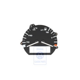 Original VW Fuel Gauge And Coolant Temperature Display - 535919045D