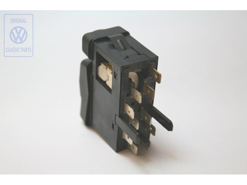 Original VW Switch For Lighting w Rheostat For Panel Lighting - 535941531A 01C