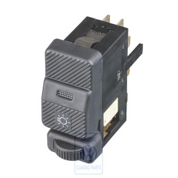 Original VW Switch For Lighting Satin Black - 535941531B 01C