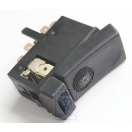 Original VW Switch For Lighting Satin Black - 535941531F 01C