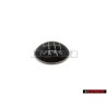 Original VW 6 Speed Gear Shift Knob Emblem Badge Chrome Black - 1K0711144A