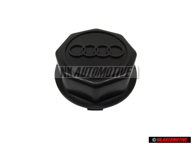 Original Audi Hub Cap Satin Black - 841601165 01C