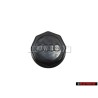 Original Audi Hub Cap Satin Black - 841601165 01C