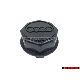Original Audi Hub Cap Satin Black - 841601165 01C