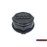 Original Audi Hub Cap Satin Black - 841601165 01C