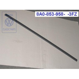 Original Audi Protective Strip For Door Black - 8A0853958 3FZ