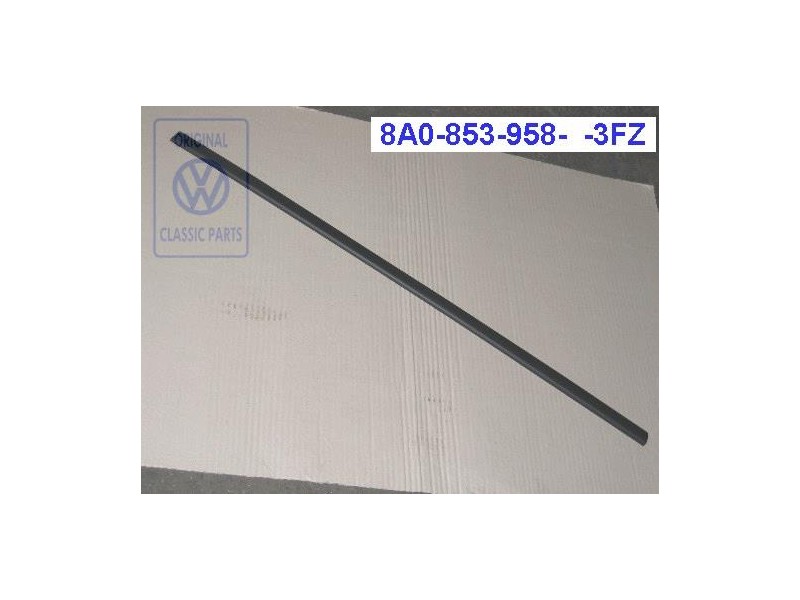 Original Audi Protective Strip For Door Black - 8A0853958 3FZ