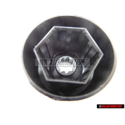 Original VW Wheel Bolt Lug Nut Cover Cap - 1K0601173 9B9