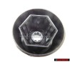 Original VW Wheel Bolt Lug Nut Cover Cap - 1K0601173 9B9
