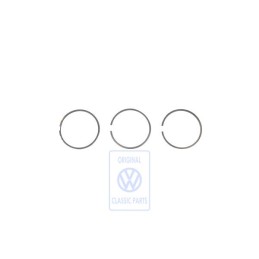 Original VW 1 Set: Piston Rings (Oversize) - 021198155