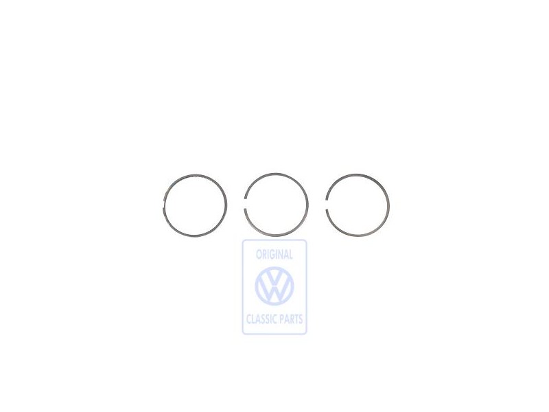 Original VW 1 Set: Piston Rings (Oversize) - 021198155