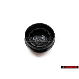 Original VW Wiper Arm Nut Cover Cap Satin Black - 1J0955205A 9B9