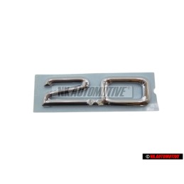 Original Audi 2.0 Rear Boot Badge Emblem Chrome - 8A0853743C 2ZZ