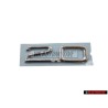 Original Audi 2.0 Rear Boot Badge Emblem Chrome - 8A0853743C 2ZZ