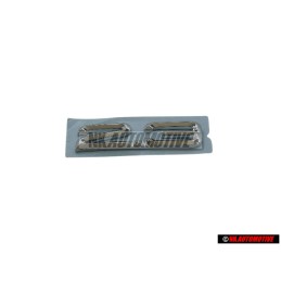 Original Audi 2.3 Rear Boot Badge Emblem Chrome - 8A0853743D 2ZZ