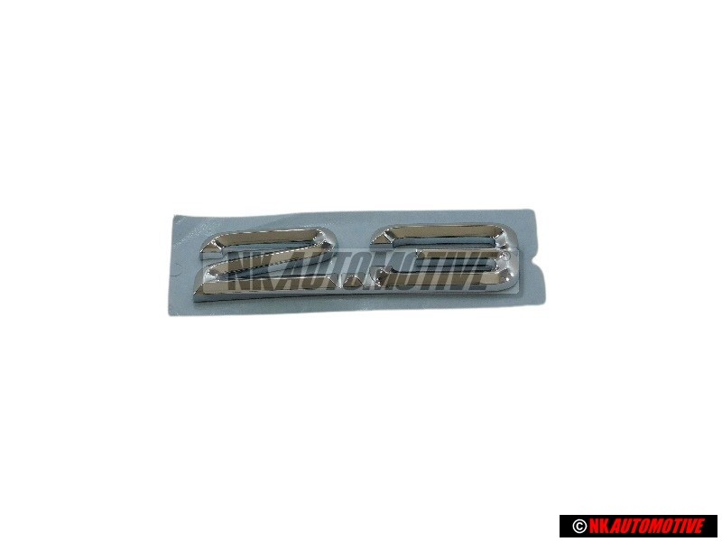 Original Audi 2.3 Rear Boot Badge Emblem Chrome - 8A0853743D 2ZZ