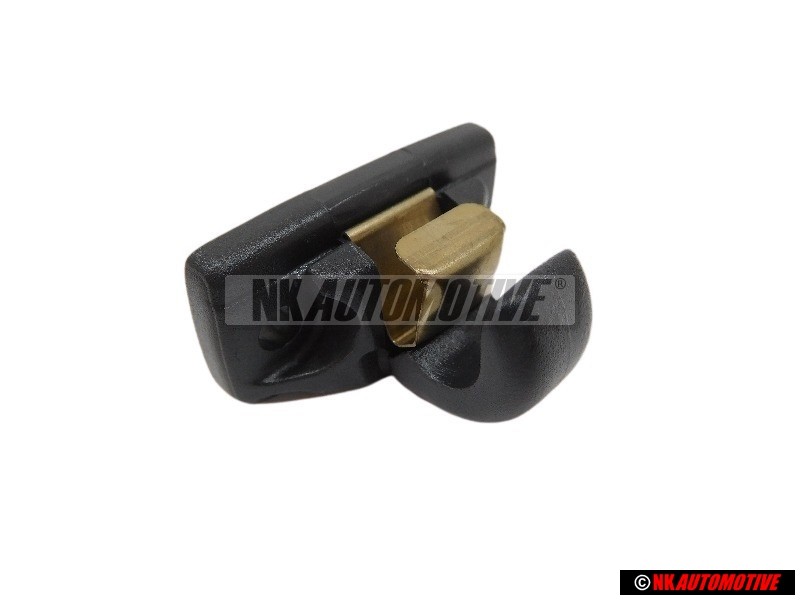 Original Audi Retainer for sun visor onyx - 443857561H 1EJ