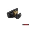 Original Audi Retainer for sun visor onyx - 443857561H 1EJ