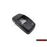 Original Audi Cover cap onyx - 443857563A 1EJ