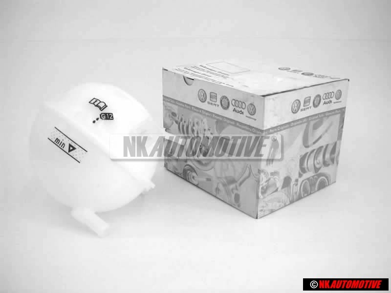 Original VW Coolant Reservoir Expansion Header Tank - 1J0121403B
