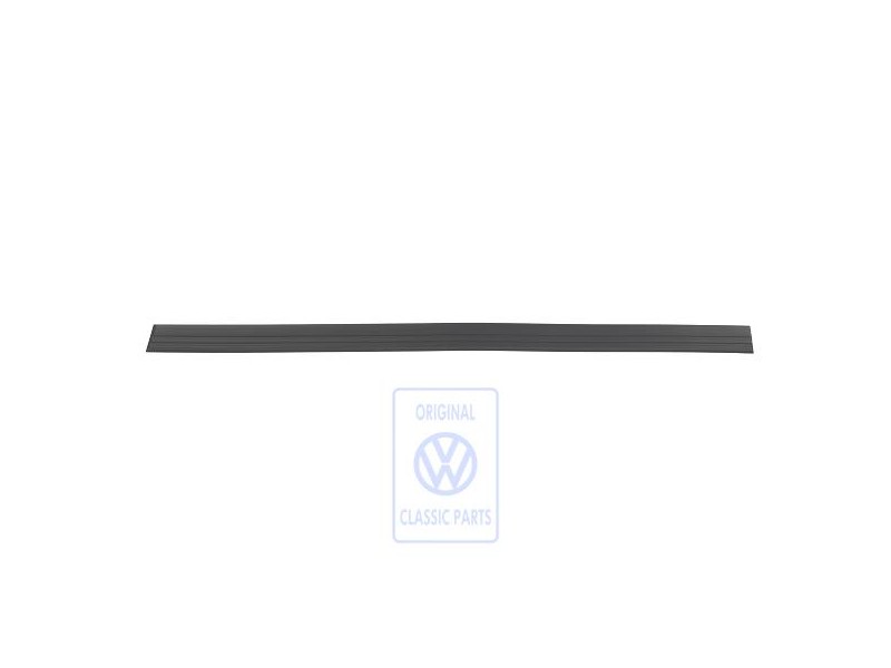 Original VW Protective Strip For Door Satin Black - 163853516 01C